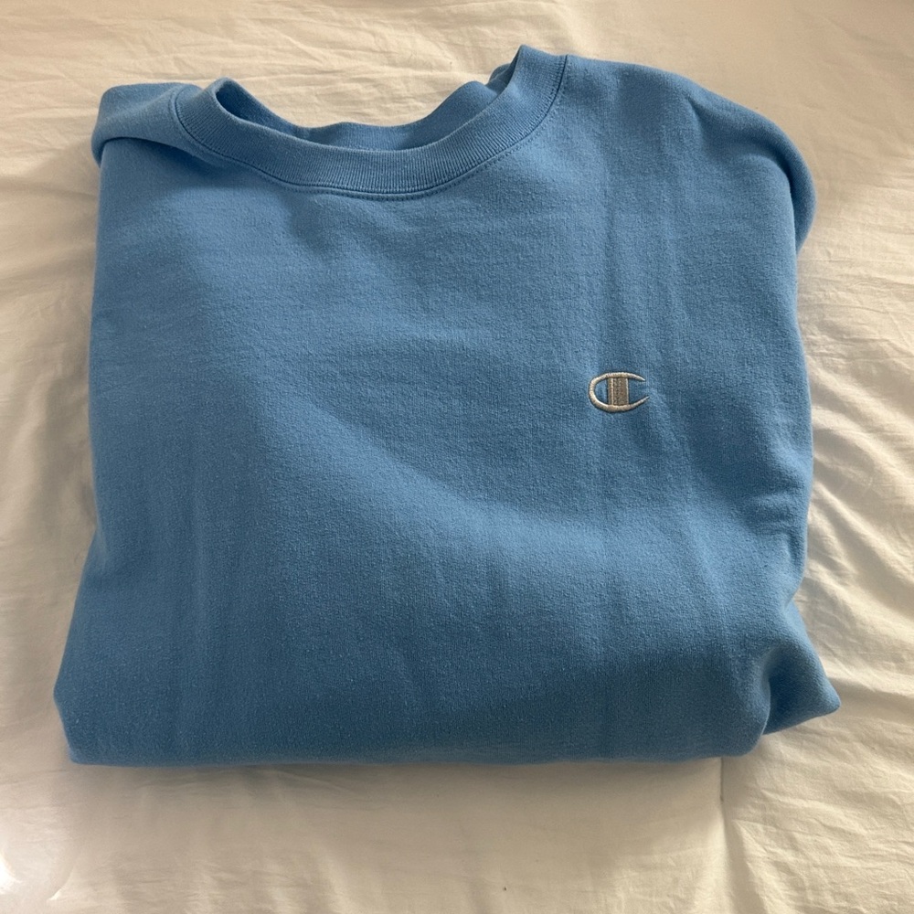 Champion Blue crewneck